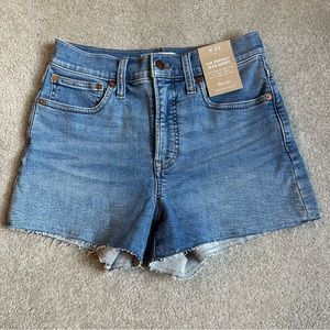 Madewell the perfect jean short size 26 ellacot wash